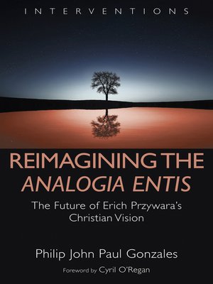 cover image of Reimagining the Analogia Entis